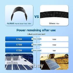 180 Watt Flexible Solar Panel 12 Volt Monocrystalline Semiflexible Solar Panels