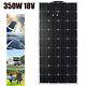 18v 350w Flexible Solar Panel Watt For Car Battery Boat Camping Rv Charge Us New