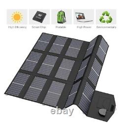 18V100W Folding Solar Panel Portable Solar Generator Power Station For Camping