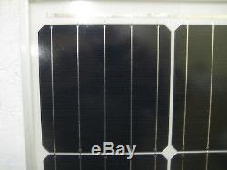 2- 200 Watt 12 Volt Battery Charger Solar Panel Off Grid RV Boat 400 watt total