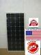 2- 205 Watt 12 Volt Battery Charger Solar Panel Off Grid Rv Boat 410 W New Cell