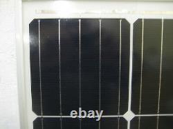 2- 205 Watt 12 Volt Battery Charger Solar Panel Off Grid RV Boat 410 W NEW CELL