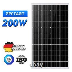 200 Watt 12 Volt Monocrystalline Solar Panel Solar Module Trailer Camper Marine