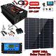 200 Watt Solar Panel Kit 100a Battery Charger With Controller +6000w 220v Inverter