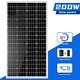 200 Watt Solar Panels 12/24 Volt Monocrystalline Pv Charger Off-grid For Rooftop
