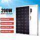 200 Watts 12 Volt Mono Solar Panel High Efficiency Solar Module For Rv Trailer