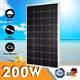 200 Watts Mono Solar Panel Work With 12 Volts Charger For Rv Camping Home Boat