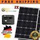 200 Watts Mono Solar Panel Kit 30a Charge Controller Rv Boat Home Battery Charge