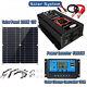 200 Watts Solar Panel Kit 100a 12v Battery Charger With Controller+6000w Inverter