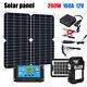 200 Watts Solar Panel Kit 100a 12v Battery Charger With Controller Caravan Boat