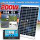 200 Watts Solar Panel Kit 100a 12v Battery Charger With Controller Caravan Boat Us