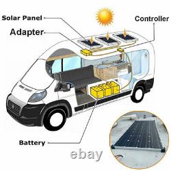 200 Watts Solar Panel Kit Battery Charger With 20A Controller Caravan Boat