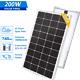 200 Watt Solar Panel 12v Mono Solar Battery Charger Home Rv Camping Off Grid
