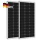 200w 100w Watt Mono Solar Panel 12v Mounting Z Brackets Off-gird Battery Home Rv