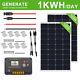 200w 240w Watt 12volt 2-120w Solar Panel Kit Battery Charge For Rv Trailer Home