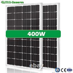 200W 400W 800W 1000W Watt Solar Panel Kit Mono 12V Camping RV Home Boat Off-Grid