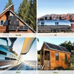 200W Mono Solar Panel 12V Caravan Home Off Gird Battery Charging Power 200 Watt