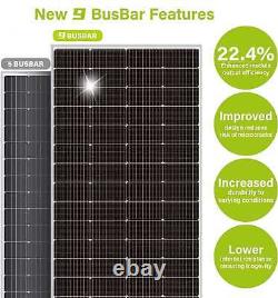 200W Monocrystalline Solar Panel 9BB Cell Solar Panel Boat Off Grid (200W New)