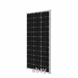 200W Solar Panel Kit 12V Mono Caravan Home Battery Charging Power 200 Watt