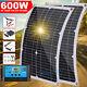 200w Watt Flexible Solar Panel 12v Mono Home Rv Rooftop Camping Off-grid Power