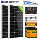 200w Watt Solar Panel Kit With Battery Inverter For Home Rv Off Grid Bamper Boat