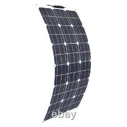 200W Watt Solar Panel Mono 12V/24 Volt for Off Grid RV Boat Battery Charge