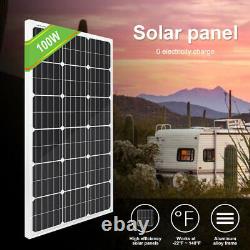 200W Watts Solar Panel 18V 12V for Battery Charging Boat Caravan RV Camping Home