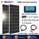 200w Watts Solar Panel Kit 20a 12v Battery Charger For Home Boat Rv Off Grid