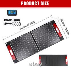 200Watt 12V Portable Foldable Solar Panel Kit for Generator Power Station RV P65