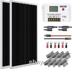 200Watt 12V Solar Panel Kit 30A PWM Battery Charger Monocrystalline PV Module