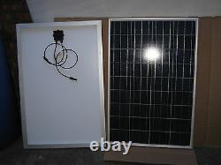 200w 2x 100W Solar Panel Kit Motor Home Camper Van Caravan, Allotment, Stable