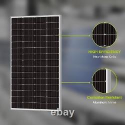 220W Watts200W Solar Panels Module 12V Mono Off Grid Charger For RV Boat PV