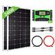 240 Watts 12 Volt Mono Solar Panel Premium Kit With 30a Pwm Charge Controller