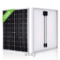 240 Watts 12 Volt Mono Solar Panel Premium Kit With 30A PWM Charge Controller