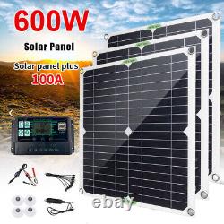 2400W Solar Panel 12V Monocrystalline Solar Panel for Home RV Trailer Off Grid