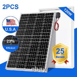 240W Mono Solar Panel High Efficiency 12V 120W PV Module for RV Solar Generator
