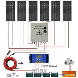2KW 2400W Watt Off Grid Complete Solar Panel System For Home RV Shed Marine