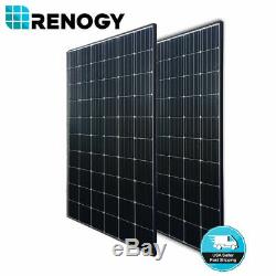 2PCS Renogy 300W Watt Mono Solar Panel 600W 24V 48V PV Power Home Cabin 120 Cell