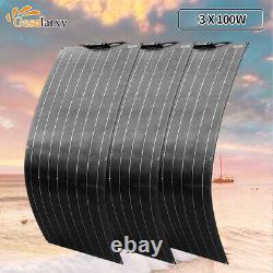 300 Watt 3 x 100w Flexible Solar Panel Mono 18v Module for 12V Battery RV Boat
