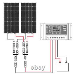 300 Watt Mono Solar Module Off Grid System Flexible Solar Panel Motorhome RV Car