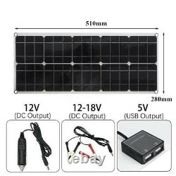 300 Watt Solar Panel 12v 18v Portable Battery Charger