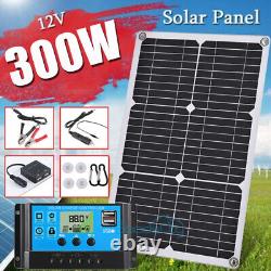 3000W Solar Panel Watt Monocrystalline PV Power 12V For Home RV Marine Car Kits