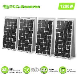 300W 1200W Watt Solar Panel 12V Mono Solar Panel for Home RV Trailer PV Off Grid