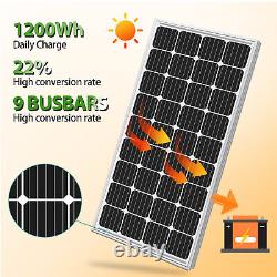 300W 1200W Watt Solar Panel 12V Mono Solar Panel for Off Grid Home RV Trailer PV