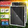 300w 600 Watt Portable Monocrystalline Solar Panel 18v Rv Car Battery Charger
