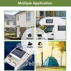 300W Mono Solar Panel Kit 12V Caravan Home Off Gird Battery Charging Power Watt