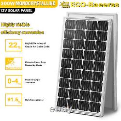 300W Watt 12V Monocrystalline Solar Panel Solar Panel Home RV Power Off Grid PV