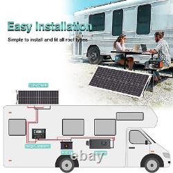 300W Watt Flexible Mono Solar Panel 12V Volt Portable Car Boat RV Home Camping