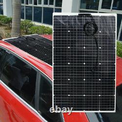 300W Watt Flexible Solar Panel 18V Battery Charger Kit Car Camping DIY RV Marine