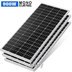 300W Watt Mono solar panels kits 12V battery charger Off Grid RV Power Boat Camp